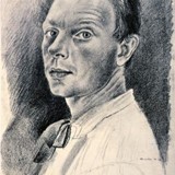 Zelfportret Henk Henriët 1942 © Nationaal Archief PD