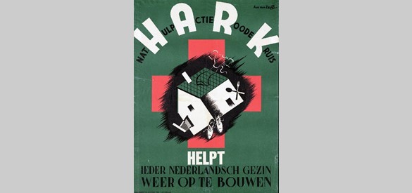 HARK helpt ieder Nederlandsch gezin weer op te bouwen, 1945
