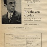 Concertprogramma van de Arnhemse Orkest Vereniging © Bron: Gelders Orkest