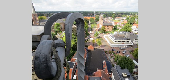Uitzicht vanaf de Torentrans van de Jacobskerk