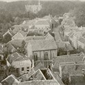 Panoramafoto gemaakt vanaf de toren van de Oude Kerk (1880 - 1900) © Gemeentearchief Barneveld