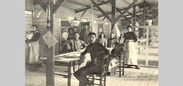 Kindercrèche in vluchtoord Nunspeet 1914-1918