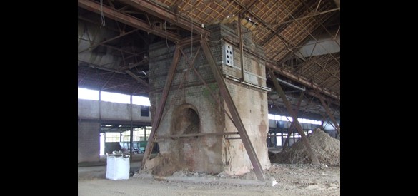 Oven steenfabriek Kekerdomse Ward te Kekerdom