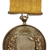 Medaille uitgereikt door Koning Willem III na dijkdoorbraak bij Brakel in 1861 © Stadskasteel Zaltbommel