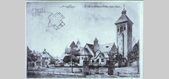 Tekeningen van de nieuwe St Jan 1914