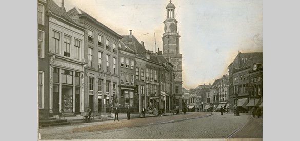 Houtmarkt in Zutphen in 1918