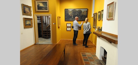 De Jan Voerman senior-zaal, waar de werken van de IJsselschilder te zien zijn