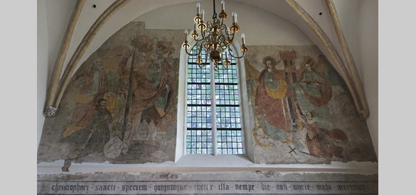 Muurschilderingen in de Nederlands Hervormde Kerk te Bemmel