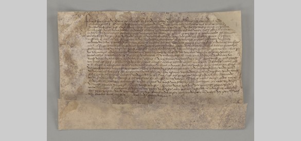 Akte van toezegging door Floris van Egmond van de overdracht van o.a. Hattem aan hertog Karel van Gelre, 18 okt 1528