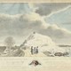 IJsberg opgestuwd tegen de Waaldijk bij Ochten © Roeland van Eynden, 1789. Rijksmuseum - PD