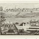 Linksboven de soldaten van de Prins, vooraan de Zwolse militie die deze soldaten probeert te verdrijven © Anonieme ets, Rijksmuseum, PD