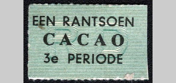 Een distributiebon voor cacao
