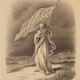 ‘De wachter aan onze grenzen. De cholera houdt de vijand buiten de deur’ (1866, Alexander Ver Huell). © Gelders Archief CC-BY
