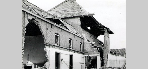 Mariaschool beschoten in september 1944