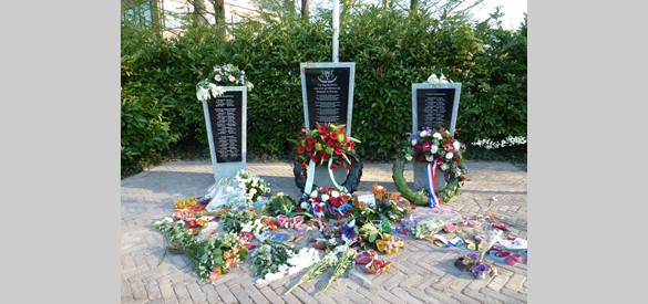 Het herdenkingsmonument in Bemmel