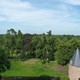 Uitzicht op het parkbos de Plantage vanuit Huis Bergh © Kasteel Huis Bergh