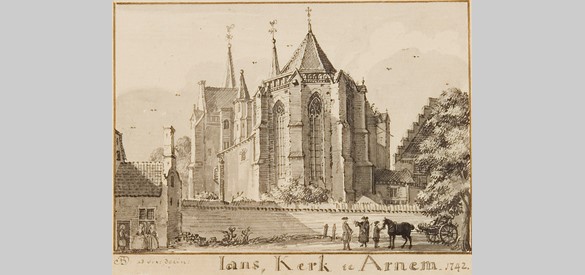 Ians Kerk te Arnem, 1742 door Jan de Beijer