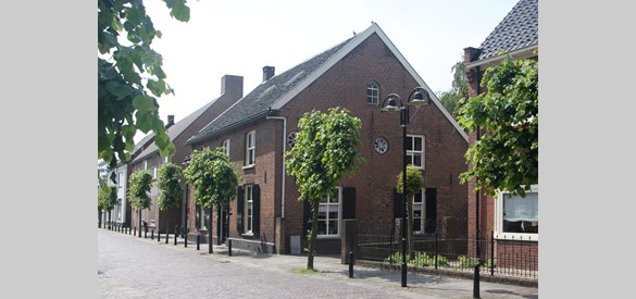 Het woonhuis aan de Hogestraat.