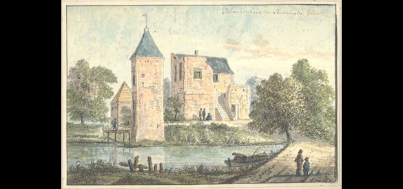 Kasteel Blankenburgh in 1740