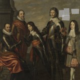 Vier generaties prinsen van Oranje, graven van Buren Willem I, Maurits en Frederik Hendrik, Willem II en Willem III,  Pieter Nason, ca. 1660 © Rijksmuseum, Amsterdam