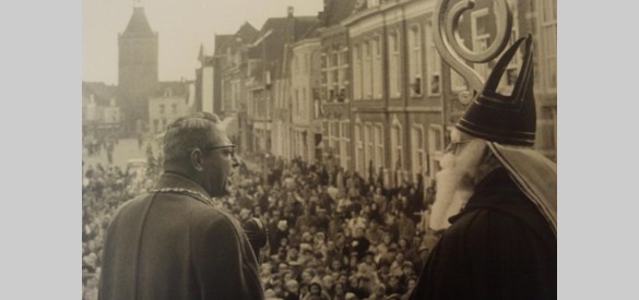 Ontvangst Sinterklaas in Culemborg, 1958