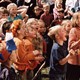 Koninginnedag Herwijnen. Ballonnen oplaten (rond 1995) © 