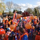 Koninginnedag optocht in Hattem 2013. Thema: 'Hollands Glorie' © Hattemer Oranje Vereniging