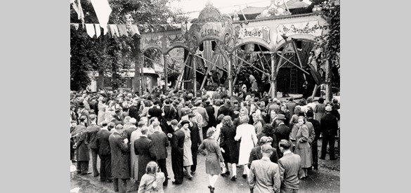 Kermis in Groesbeek, 1945