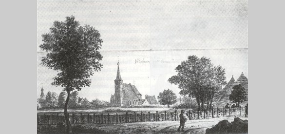 Sint Antonius Abtkerk te Wijchen 1750.
