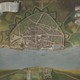 Nijmegen in vogelvlucht © Hendrik Feltman, collectie Valkhof Museum, PD