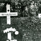 Duitse oorlogsgraven. Bron: Gelders Archief © Collectie L.P.J. Vroemen