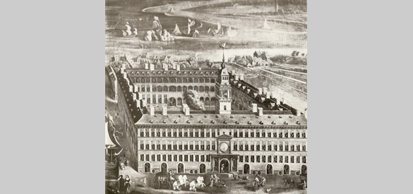 Het Oostershuis in Antwerpen waaraan de vier Gelderse hoofdsteden meebetaalden