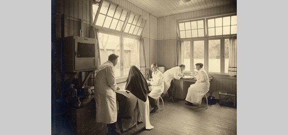 Onderzoek in het sanatorium