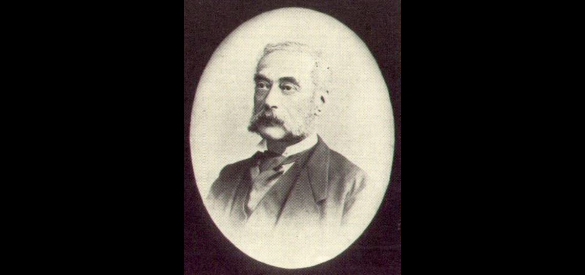 Mark Prager Lindo (1819-1877), de schrijver van het verhaal over Mooi-Ann van Velp. Portretfoto ca. 1860. Bron: wikimedia commons