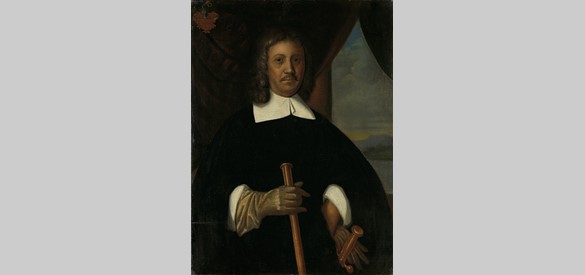 Portret van Jan van Riebeeck. Anoniem, ca. 1660. Collectie Rijksmuseum.