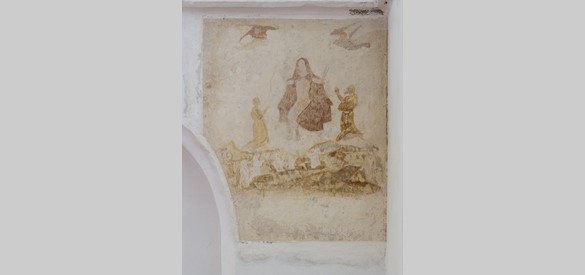 Muurschildering Sint Nicolaaskerk2