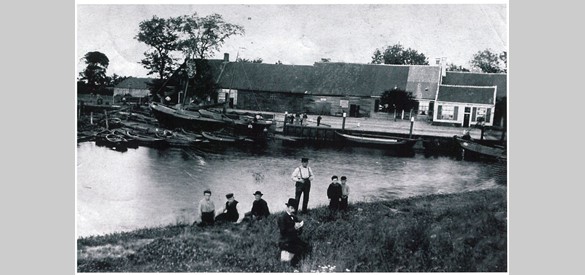 Scheepswerf Balk omstreeks 1915 bron Arent thoe Boecop