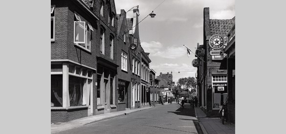De oude Oosterstraat (Bron: archief Stichting Oud Nijkerk)