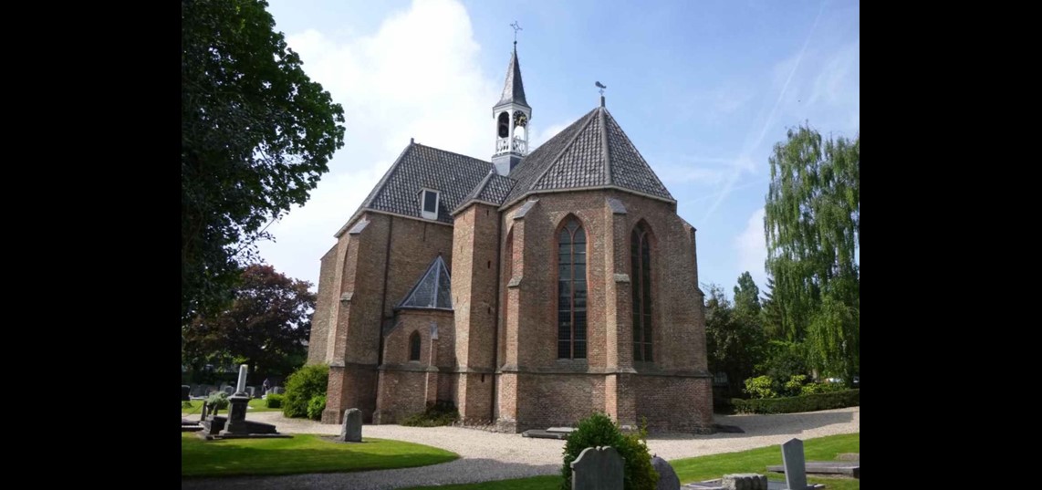 Protestantse Kerk Wamel vanaf de oostzijde. Foto: Gerard Kouwenberg, 2014.
