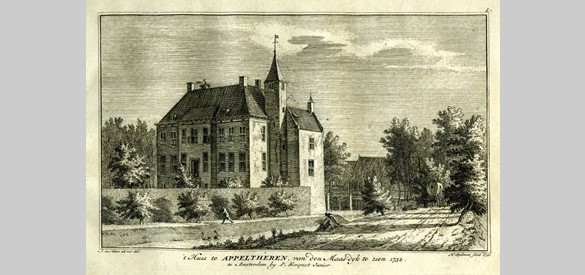 Huis te Appeltern, 1732