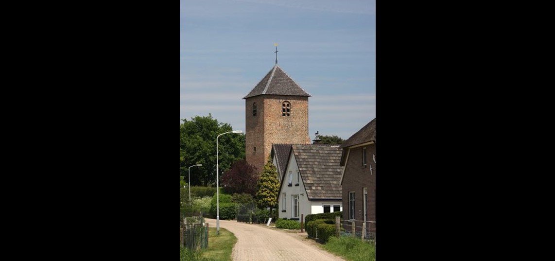 Oude Toren aan de Kerkweg te Afferden. Foto Hans Barten