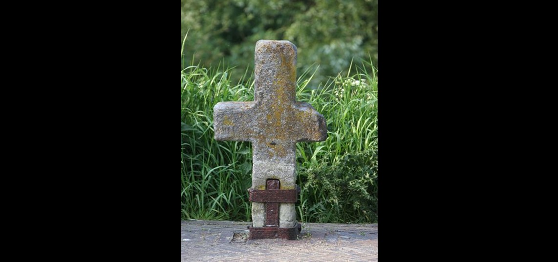 Stenen Kruis bij Afferden. Fotografie Hans Barten