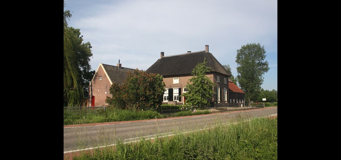 Boerderij 't Uiversnest aan de Van Heemstraweg te Deest. Foto Hans Barten