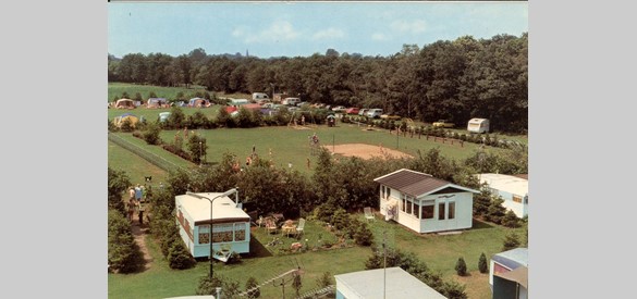Camping en bungalowpark Ackersate in Voorthuizen aan het eind van de jaren 70. Collectie Gemeentearchief Barneveld