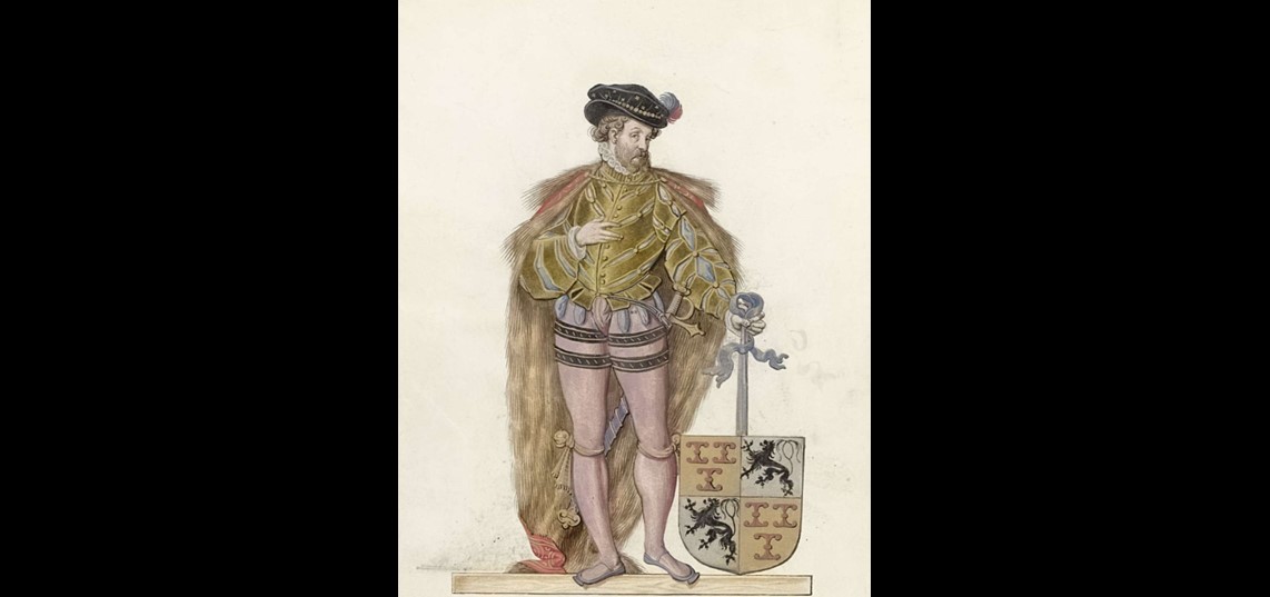 Gerard II, heer van Culemborg, anoniem, ca. 1590. Bron: Rijksmuseum, Amsterdam