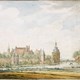 Gezicht op de stadsmuur van Buren met de Vrouwenpoort, Van der Kamp, 1743. Foto RKD - Nederlands instituut voor kunstgeschiedenis, Den Haag