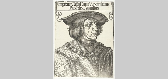 Keizer Maximiliaan, Albrecht Dürer, ca. 1517. Bron: Rijksmuseum, Amsterdam