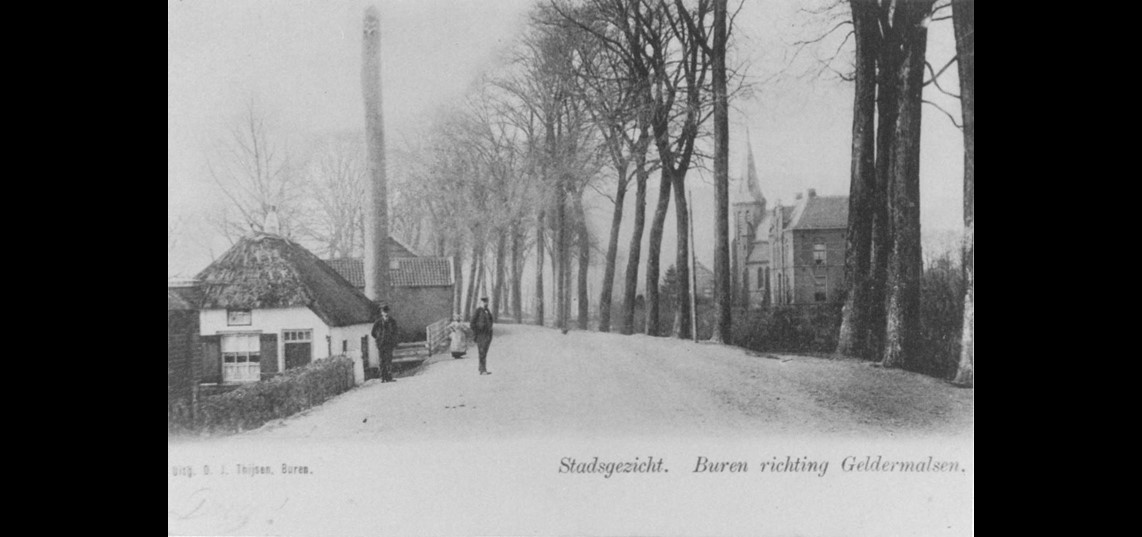 Coöperatieve Stoomzuivelfabriek Oranje, ca. 1900. Collectie Regionaal Archief Rivierenland, Tiel