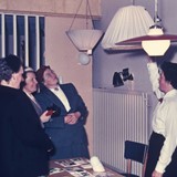 Woningtentoonstelling in het Nutsgebouw in Buren, 1957. Bron: Gelders Archief, Arnhem