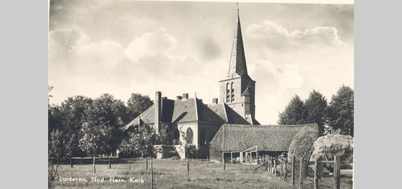 Oude kerk Lunteren. Bron: Collectie Gemeentearchief Ede, nr GA11123